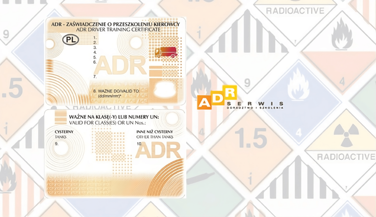 Kurs ADR Rydułtowy - ADR Serwis