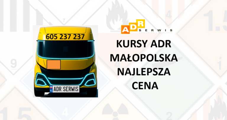 KURS ADR MAŁOPOLSKA CENA