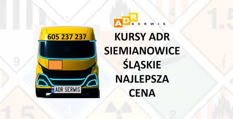 Kurs ADR cena Siemianowice