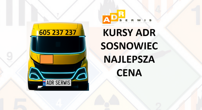 KURS ADR SOSNOWIEC CENA