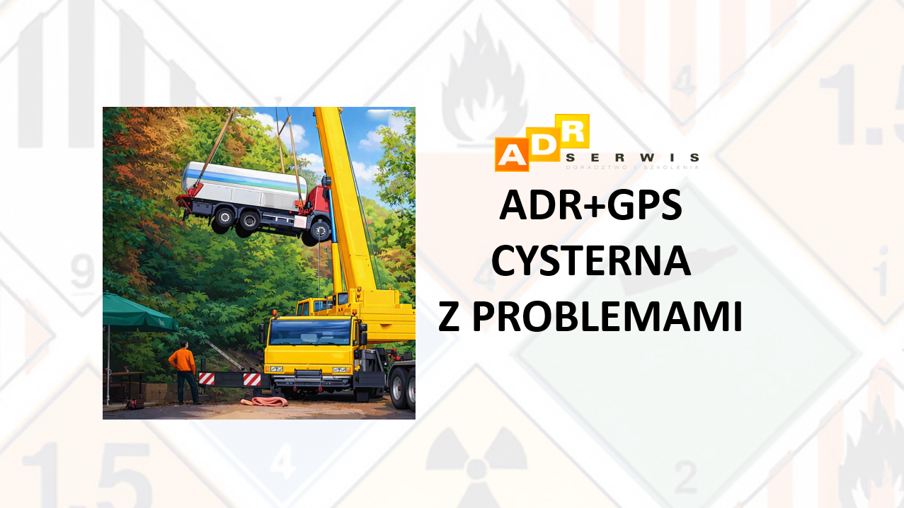 CYSTERNA-Z-PROBLEMAMI ADR + GPS CYSTERNA Z PROBLEMAMI