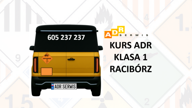 KURS ADR KLASA 1 RACIBÓRZ