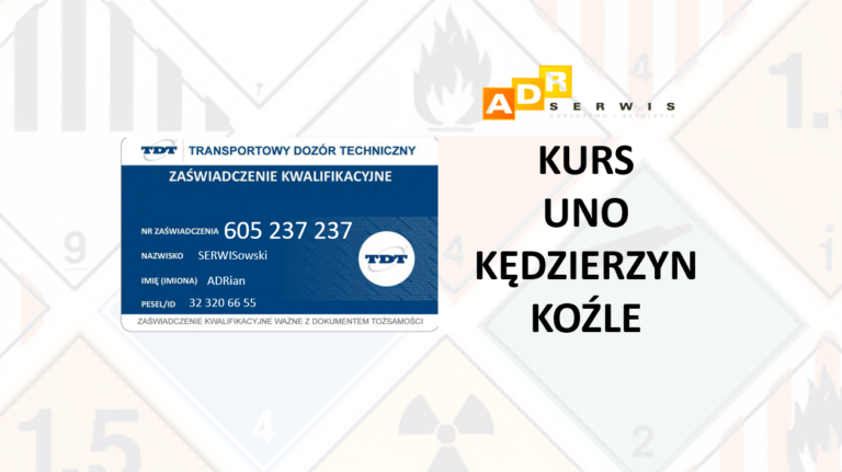 KURS NO KĘDZIERZYN