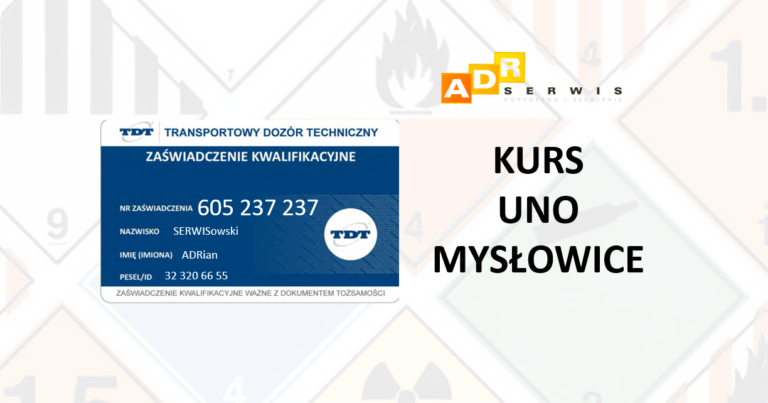KURS NO MYSŁOWICE 605237237