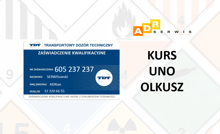 KURS NO OLKUSZ