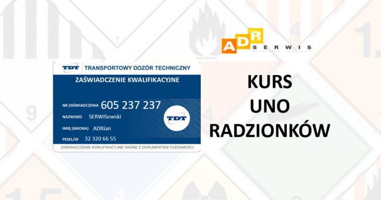 KURS NO RADZIONKÓW