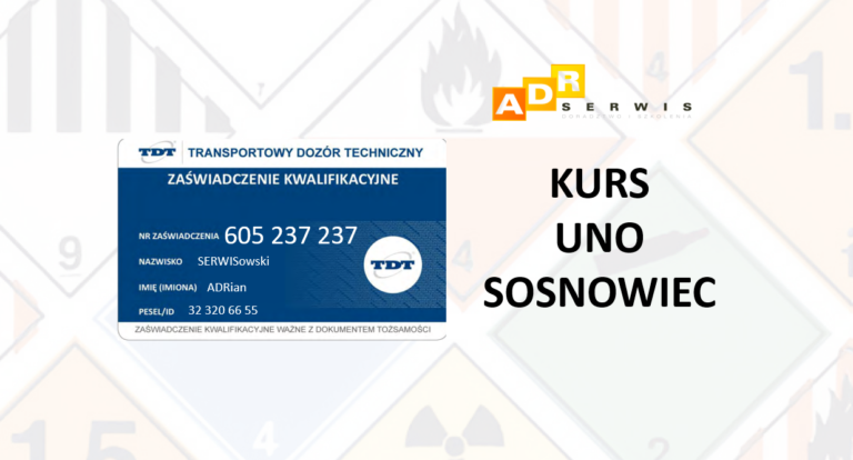 KURS NO SOSNOWIEC