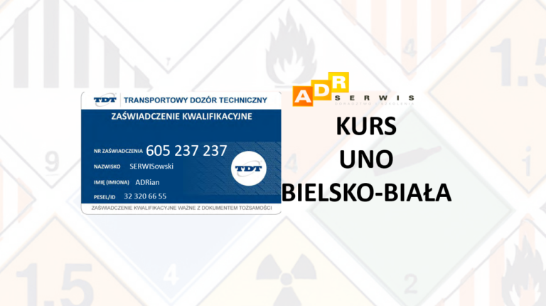 KURS ADR BIELSKO 605 237 237
