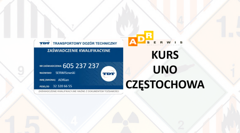 KURS UNO CZĘSTOCHOWA 605237237