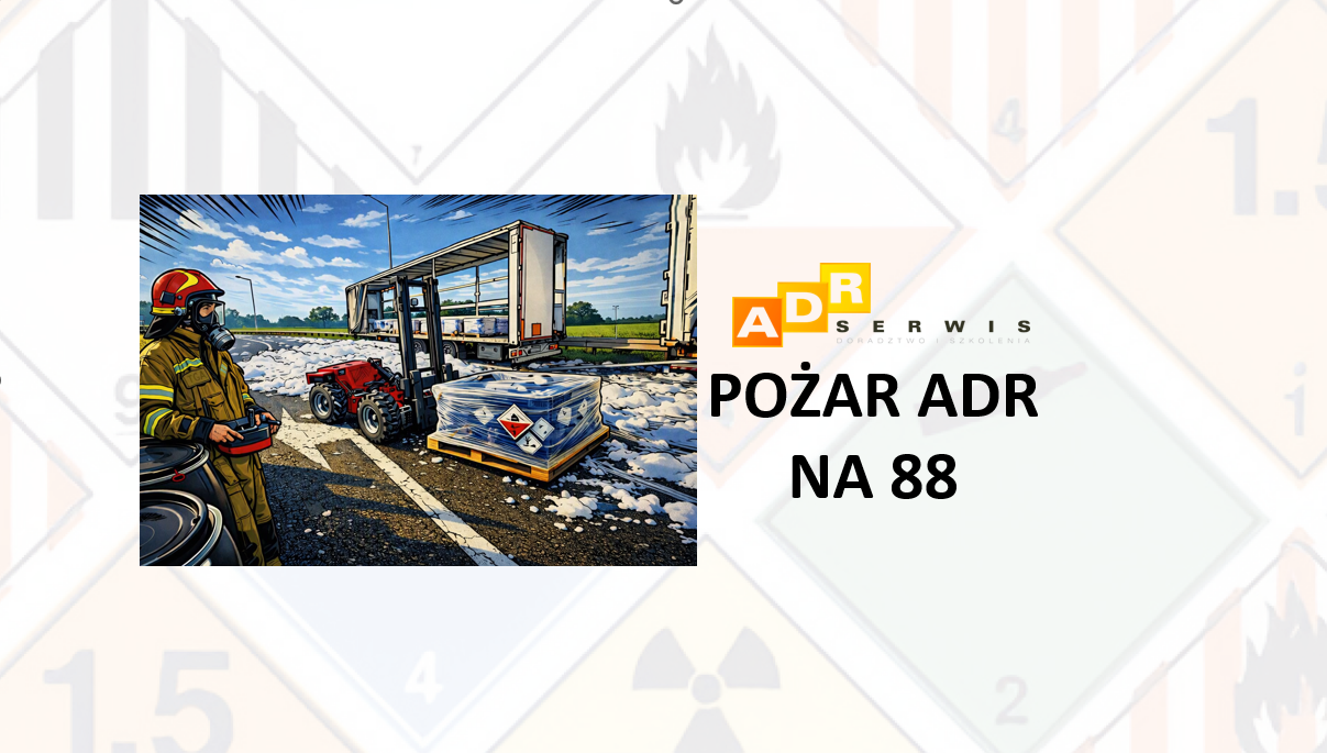 POŻAR ADR NA 88