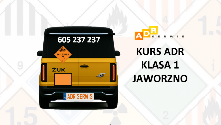 KURS ADR KLASA 1 JAWORZNO