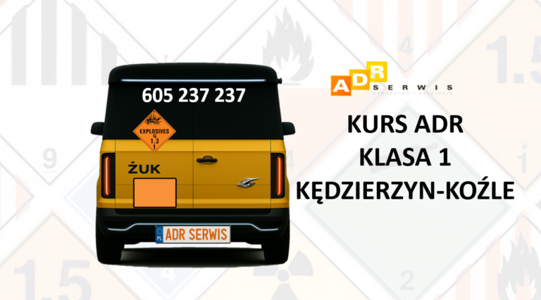 KURS ADR KLASA 1 KĘDZIERZYN-KOŹLE