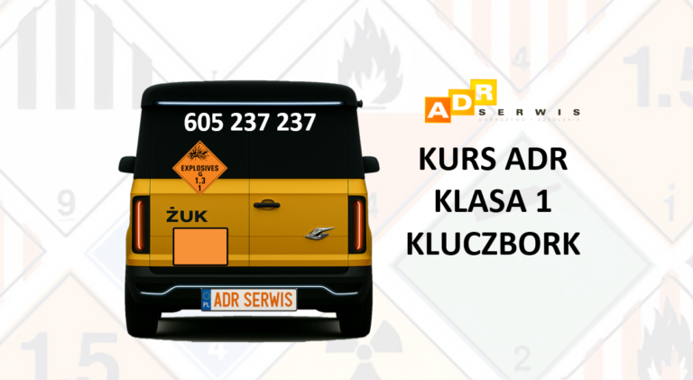 KURS ADR KLASA 1 KLUCZBORK