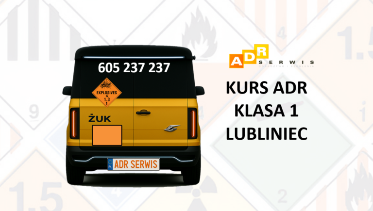 KURS ADR KLASA 1 LUBLINIEC