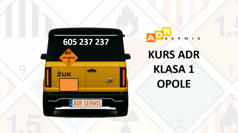 KURS ADR KLASA 1 OPOLE